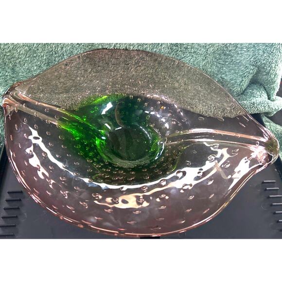 Stunning Mid-Century Murano Glass Centerpiece 1970s by Archimede Seguso - Picture 12 of 12